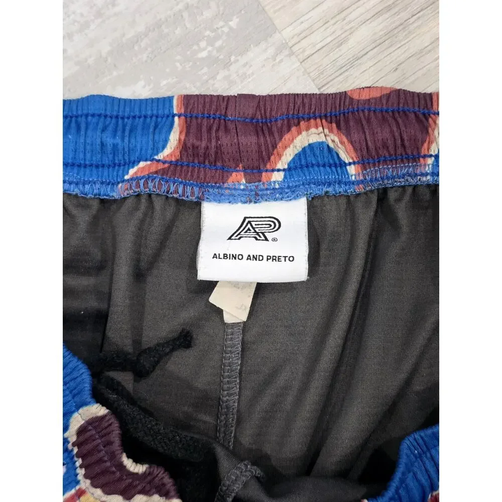 Albino & Preto A&P Year of the Dragon Mesh Shorts Men's 2XL Jiu Jitsu No-Gi BJJ